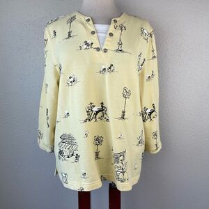 Koret Petite V-Neck Top Size Petite XL EUC